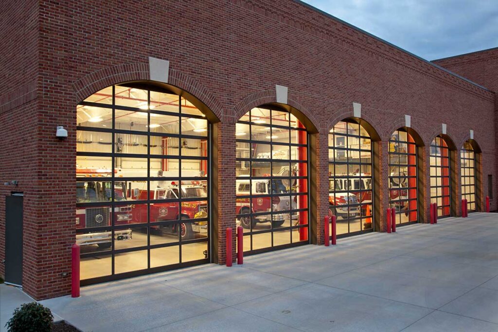 Commercial CA220 Bronze Painted Full View Fire Hall