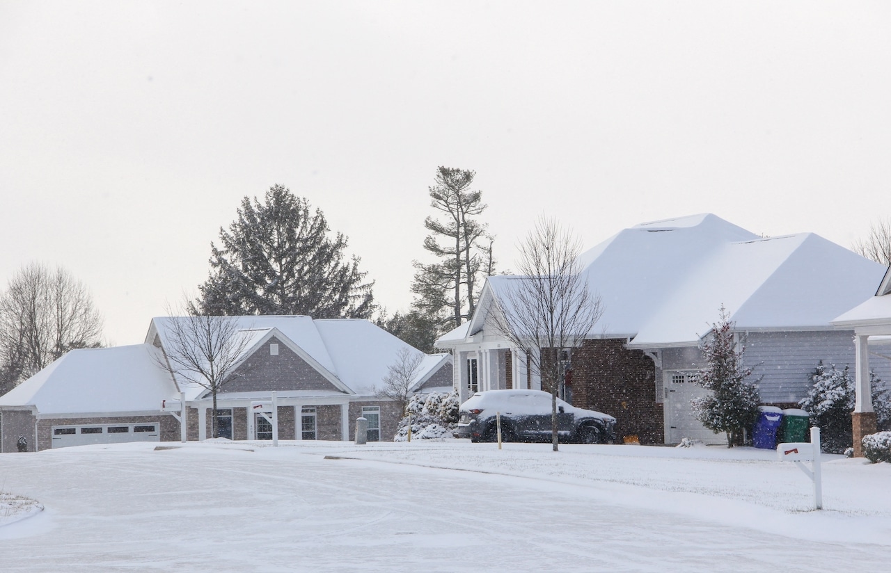 homes neighborhoods houses covered with snow aft 2021 11 10 23 46 59 utc