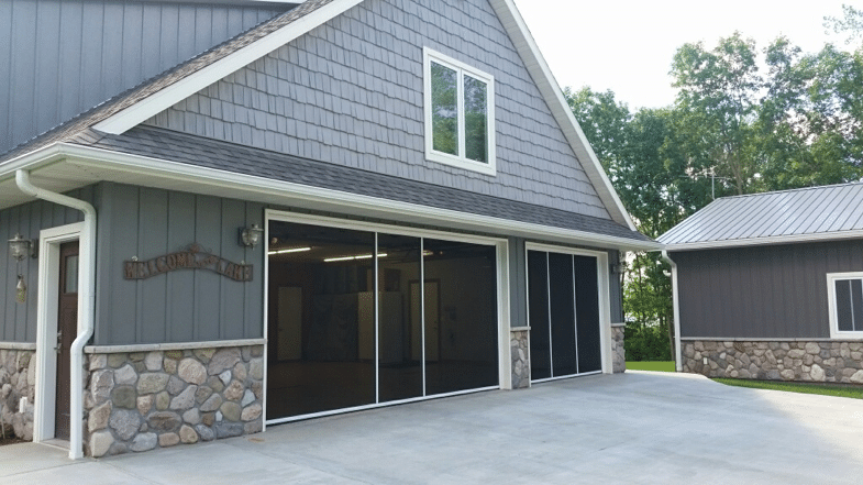 garage door screen