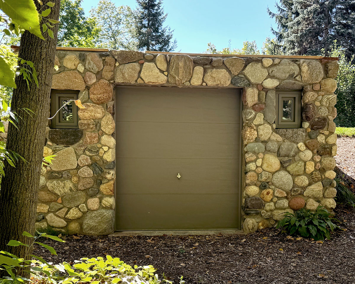 After garage door installation photo